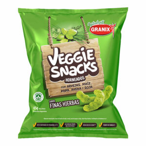 VEGGI SNACKS SABOR FINAS HIERBAS X 45 GRS GRANIX