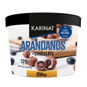 Bites Arandano con Chocolate Blanco y Negro Karinat 120 grs