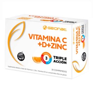 Vitamina C Triple Acción Geonat 30 comprimidos